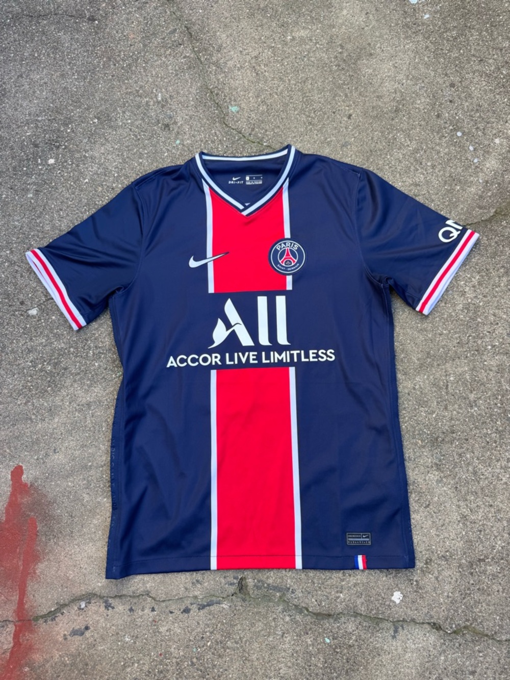 Nike PSG Neymar Jr #10 Jersey 2020 Home Paris Saint Germain Dri-Fit Men’s Medium
